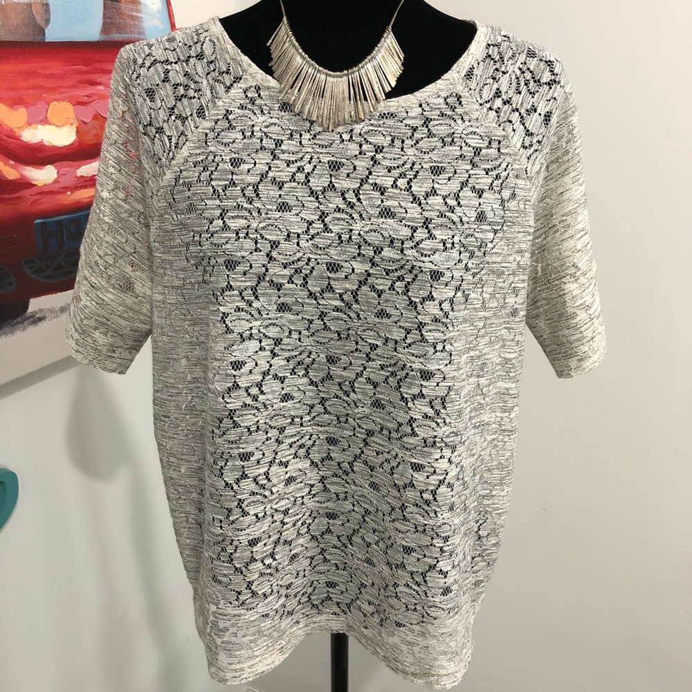 The Limited Medium  lace shirt